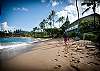 The beach on the backside of the resort is amazing!