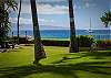 Enjoy eating on the resort's bench seating, and take in the ocean views