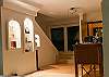 Dramatic foyer welcomes you home.