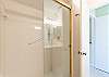 Master shower