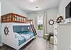 Bunk guest bedroom 