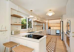 A chef's kitchen awaits in this dream home