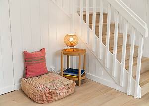 Cozy reading nook