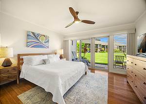 Plush, King size bed
