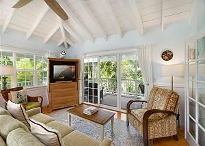 Comfortable living space and open lanai