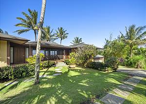 Beautifully landscaped