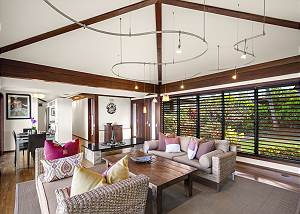 Spacious open living space 