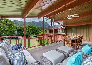 Take an afternoon nap or read a book on the covered lanai