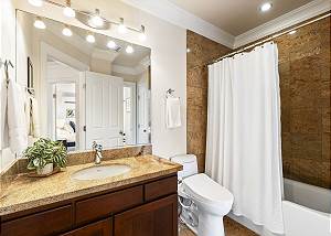Downstairs guest bathroom