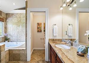 Upstairs master bath