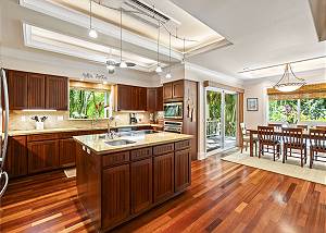 Stunning hardwood floors throughout the house
