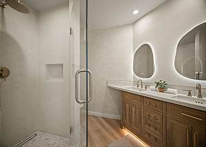 Clean, crisp decor