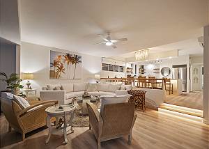 Soft, warm, glow of the evening