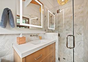 En suite bathroom