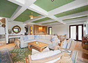Downstairs living area