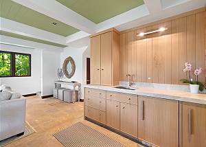 Another storage and kitchen area