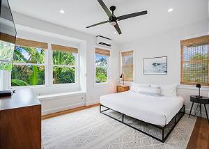 Master bedroom with King bed