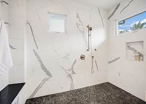 Master bath shower