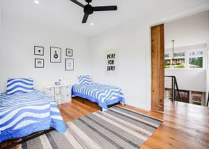 Guest room at top of stairs