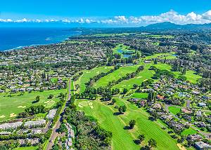 Aerial View of Princeville