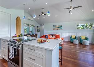 Open Floor Plan with Vaulted Ceilings