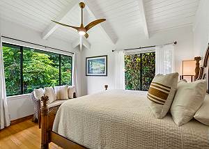 Master Bedroom with garden views