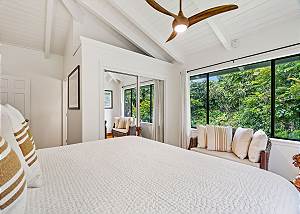 Master Suite with a comfortable King Bed