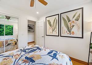 Lovely Queen Bed in the Guest Bedroom