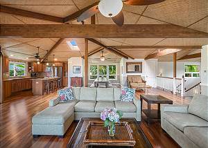 Large and spacious, this home is the perfect spot for your Kauai