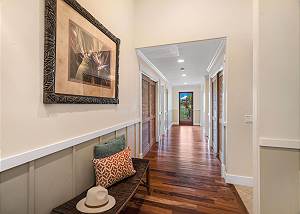 Downstairs hallway