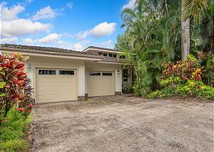 The great Princeville home is in an ideal location