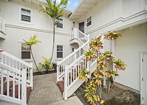 Entranceway to the unit