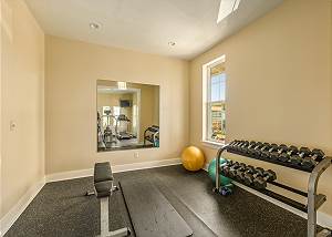 Fitness center located on site