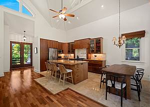 Kitchen and dining table