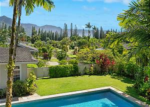 Pool and Mountain views