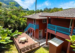 Aerial View showing the backyard