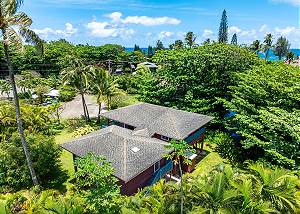 Aerial View of Hale Haena Kai