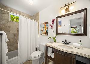 En suite bathroom