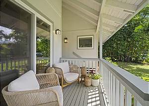 Sit on the porch and enjoy the nature