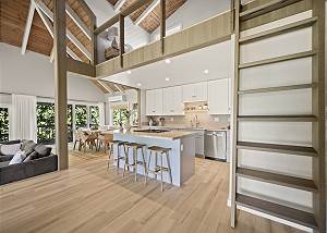 Steps to the loft area (13+ age limit only)