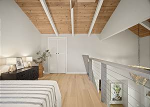 Loft area from bed view