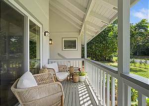 Relax in the lounge chairs