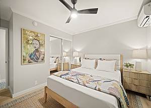 Guest bedroom with AC