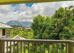 Upstairs lanai balcony