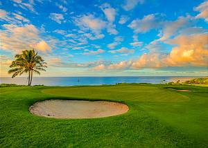Hit the links at Princeville Makai Golf Club