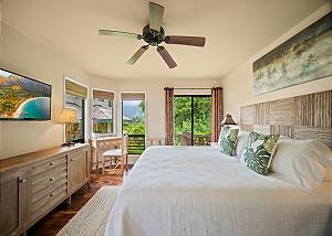 Master Bedroom with patio entrance