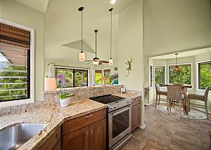 Beautiful updated kitchen, open themed concept