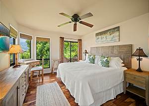 King Bed for comfortable rest