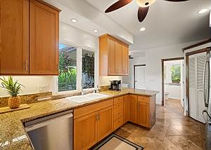 Fully stocked kitchen