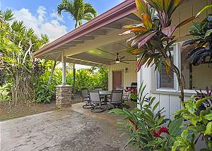 Outside lanai area